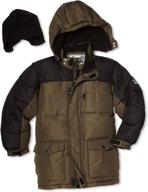 rothschild boys puffer jacket x large boys' clothing and jackets & coats logo