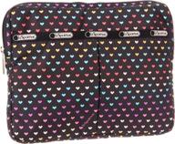 lesportsac reader sleeve laptop heartbeat travel accessories in cosmetic cases logo