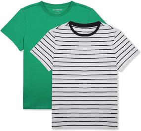 img 4 attached to Cute and Comfy DOTDOG Unisex Cotton T-Shirts for Girls - Perfect Tops, Tees & Blouses