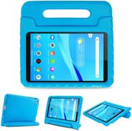 👧 procase kids case for lenovo tab m8 hd lte 2021 / tab m8 hd / smart tab m8 / tab m8 fhd 2019 - blue: lightweight, shockproof & kid-friendly logo