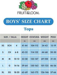 img 1 attached to 👕 Fruit of the Loom 10-Pack White Toddler Boys' Undershirts - Boys' Clothing and Underwear