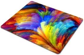 img 2 attached to SSOIU Fractal Rainbow Ocean Mouse Pad