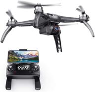 sanrock b5w gps drones with 4k uhd camera for adults kids beginners, quadcopter - brushless motor, 5ghz fpv transmission, auto return home, extended control range logo