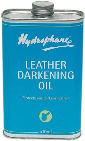 img 1 attached to 🛢️ 500ml (17 fl.Oz) Hydrophane Leather Darkening Oil