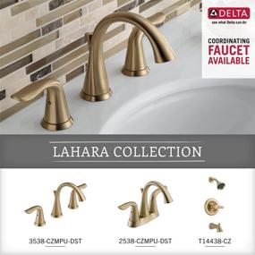 img 1 attached to 🚽 Dazzle Your Bathroom Décor with DELTA Lahara Pivoting Toilet Paper Holder in Champagne Bronze – Stylish Bathroom Accessories for an Elevated Experience!