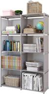 📚 rerii bedroom storage shelves: compact closet organizer shelf, storage cubes, and small bookshelf for limited spaces logo