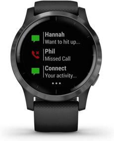 img 3 attached to Garmin 010-02174-01 Vivoactive 4: GPS Smartwatch with Music, Body Energy Monitoring, and More