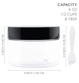 img 1 attached to 🥄 BPA Free Straight Spatulas for Cosmetic Containers