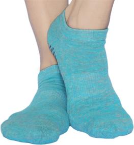 img 2 attached to 🧦 Sore AF Sticky Socks - Enhanced for Barre, Pilates, Yoga Life By Lexie, Blue Color Option, Universally Fitting