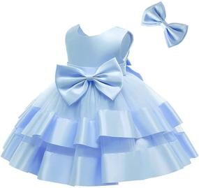 img 2 attached to Toddler Backless Dresses Graduation Christmas Apparel & Accessories Baby Boys in Clothing