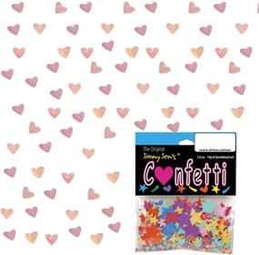 img 1 attached to Confetti Hearts Iridescent Retail Pack