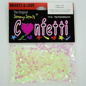 img 2 attached to Confetti Hearts Iridescent Retail Pack