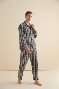 img 2 attached to Pajamas Pajama Button Sleeve Sleepwear