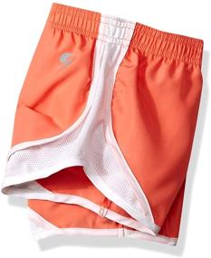 img 1 attached to 👧 Soffe Girls Shorty Washed Silver: Stylish and Versatile Girls' Active Clothing