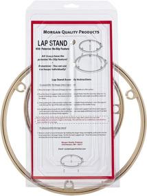 img 2 attached to 🧵 Morgan Lap Stand Combo - 7-inch & 10-inch Hoops (Variety in Packaging)