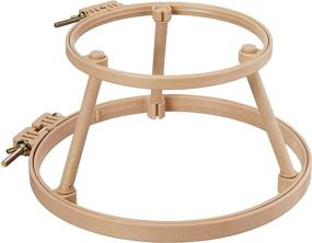img 4 attached to 🧵 Morgan Lap Stand Combo - 7-inch & 10-inch Hoops (Variety in Packaging)