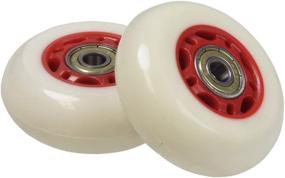 img 1 attached to 🛹 High-Performance Alvey 68 mm Wheels with Bearings for Razor RipStik RipSter, RipStik RipSter DLX, Sole Skate (Set of 2)