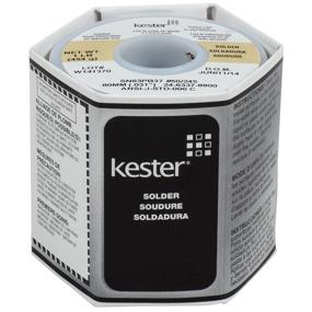 img 1 attached to 🔥 Kester 24-6337-8800 50 Activated Rosin Cored Wire Solder Roll: 245 No-Clean, 63/37 Alloy, 0.031" Diameter – High-Quality Soldering Solution