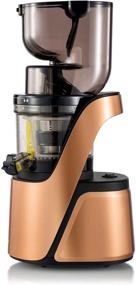 img 3 attached to 🥦 BioChef Quantum Whole Slow Juicer - Enhanced with a robust 300W motor, spacious chute (3.15 x 3.15 inch), and numerous accessories in a trendy bronze finish