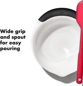 img 2 attached to Эффективные и прочные: набор из трех мисок OXO Good Grips для беззаботной приготовки пищи.