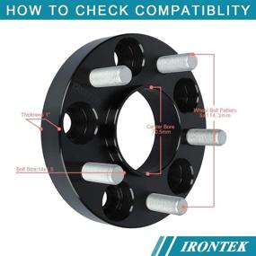 img 2 attached to IRONTEK Hubcentric Spacers 5X114 3Mm 2015 2020