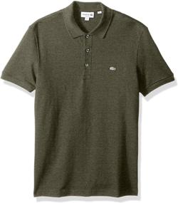 img 1 attached to 👕 Lacoste Men's Clothing: Sleeve Stretch PH4014 Silver Shirts