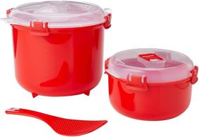 img 4 attached to Sistema BPA Free Cooker Microwave Container