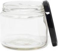 🛍️ shop now: case of 12 clear glass salsa jars, 12 oz by nicebottles logo