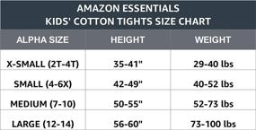 img 1 attached to Три пары хлопковых колготок Amazon Essentials высокого качества для детской одежды для девочек - удобные и стильные!