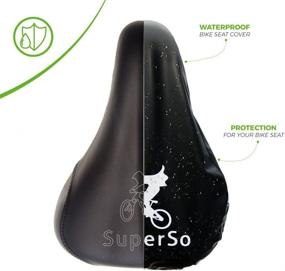 img 3 attached to Premium Waterproof Bike Seat Rain Cover with Elastic Fit + Free Cyclist eBook