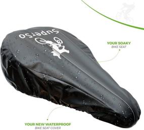 img 2 attached to Premium Waterproof Bike Seat Rain Cover with Elastic Fit + Free Cyclist eBook