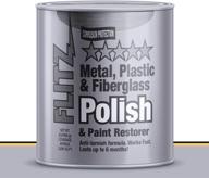 🔷 flitz international multi purpose metal polish: 2.2-фунтов, синий, одиночный - ca 03518-6 - безупречная полировочная сила! логотип