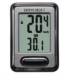 img 4 attached to 🚴 CATEYE - Velo 7 Wired Bike Computer for Enhanced SEO, CC-VL520