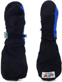 img 4 attached to L Bow Waterproof Thinsulate Mittens: Boys' Accessories for Cold Weather