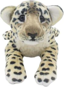 img 2 attached to Realistic Stuffed Animals Spotted Leopard