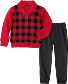 img 3 attached to 🔥 Nautica Boys' Roasted Sweater Pants: The Perfect Piece for Stylish Sweater Clothing