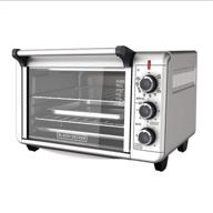 🔥 black+decker to3000g silver 6-slice convection countertop toaster oven: efficient cooking solution логотип