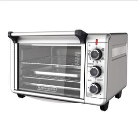 img 2 attached to 🔥 BLACK+DECKER TO3000G Silver 6-Slice Convection Countertop Toaster Oven: Efficient Cooking Solution