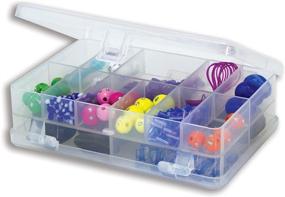 img 1 attached to Creative Options 341486 Home Storage Organizer: 🏠 Clear, Convenient, and Stylish Storage Solution in One Size!