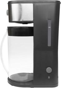 img 1 attached to Brentwood KT-2150BK 64 Oz. Pitcher Iced Tea and Coffee Maker in Black