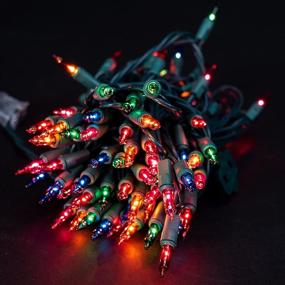 img 2 attached to 🎄 Fantavalue Multi-Colored Christmas Lights - 33ft 100LED UL Certified Xmas String Lights for Christmas Tree, Easter, Wedding, Party, Patio, Holiday Decor - Indoor/Outdoor Home Decoration