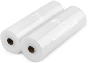 img 4 attached to 🔒 Vesta Precision Vacuum Sealer Rolls – Extend Freshness, Reduce Waste, BPA Free (2 Pack, 11"x50', Clear and Embossed)