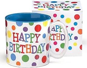 img 3 attached to 🎉 Celebrate with Vibrant Happy Birthday Ceramic Bright Colors