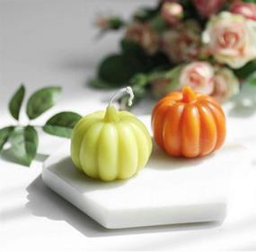 img 1 attached to EchoDone 3D Pumpkin Silicone Mold: Versatile Mini Pumpkin Mold for Festive Crafts & Treats