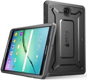 img 4 attached to 📱 Galaxy Tab S2 9.7 Tablet Case, SUPCASE [Heavy Duty] Protective Cover with Built-in Screen Protector Bumper for Samsung Galaxy Tab S2 9.7 (SM-T810/T815/T813) - Unicorn Beetle Pro Series (Black)