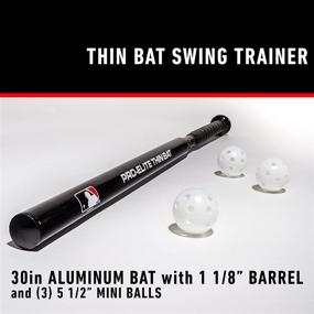 img 1 attached to 🏏 Enhance Your Batting with the Franklin MLB Pro-Elite Thin Bat Swing Trainer