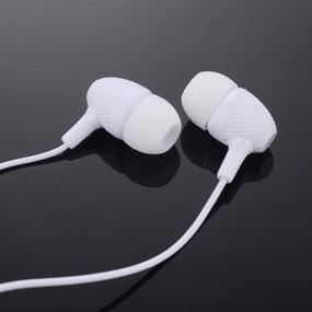 img 1 attached to 🎧 Wholesale Bulk Earbuds Headphones - Durable 50 Pack for Classrooms, Schools & Teens (White)"