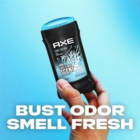 img 2 attached to AXE Aluminum-Free Deodorant for Men With Essential Oils - Cool Ocean Scent | 48 Hour Protection | 3 oz, Pack of 4