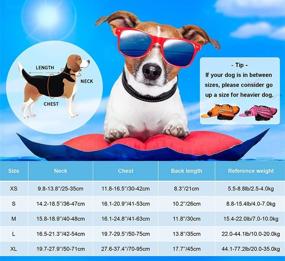 img 3 attached to 🐾 Reflective Dog Life Vest for Outdoor Summer: Coppthinktu Dog Life Jacket with Cute Angel Wing Design and Rescue Handle Ring - Adjustable Pet Safety Vest for Small to Medium Dogs