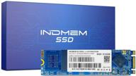 💾 indmem dm80 512gb m.2 ssd: high-performance sata iii internal flash solid state drive logo